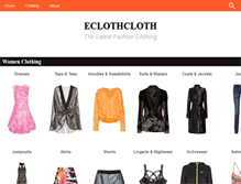 Tablet Screenshot of eclothcloth.com